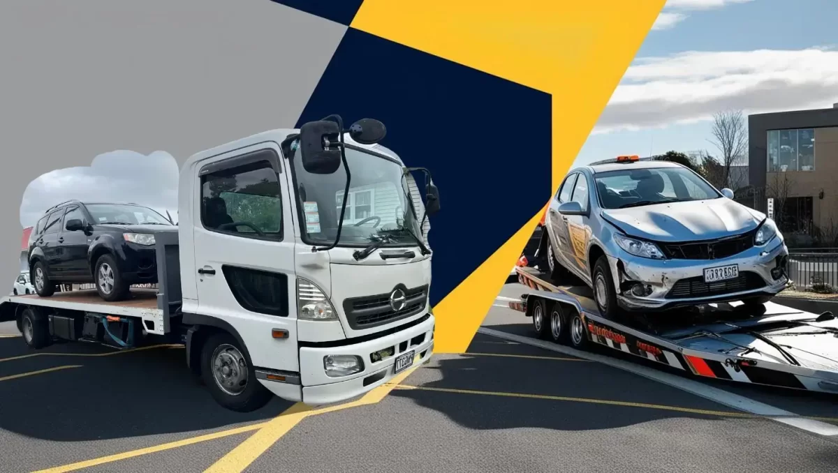 Wairarapa Car Removal tow truck assisting a customer with car removal.